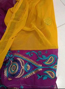 🆕 Ready to Wear Embroidery Lehenga Saree