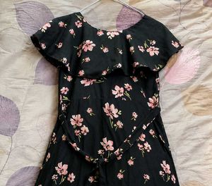 🌸Midnight Blossom Floral Dress 🌸