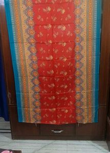 Teal Printed Pakistani suit