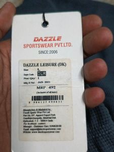Dazzle Stretchable Nylon Track Size L