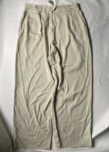 Sage Green Wide Leg Trousers
