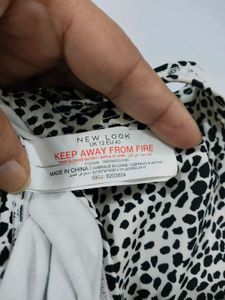 NEW LOOK Animal Print One-Piece Swimsuit (Size: UK