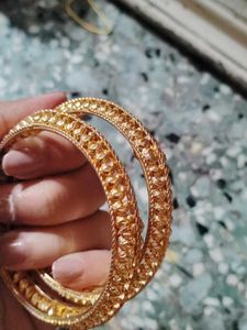 Elegant Gold-Tone Bangles