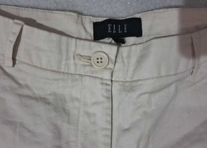 Chic Beige Straight Leg Trousers