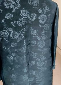 Dark Teal Sherwani ( Negotiable)