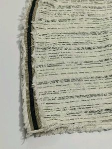 Zara Chic Tweed Mini Skirt Small Made In Morocco