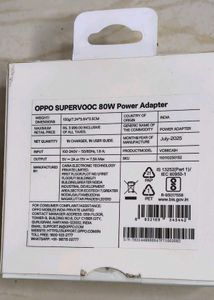 Oppo SuperVOOC 80W Power Adapter