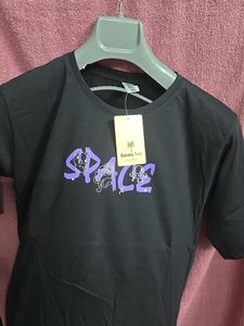 Unique "SPACE" Graphic T-Shirt
