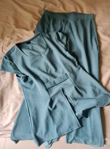 Stylish Teal Co-ord Set