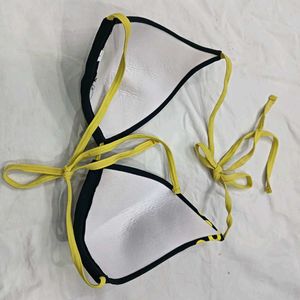 ⭐ Stylish Bikini Top with Fun Pattern
