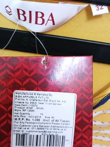 Brand New Biba Kurti With Tag