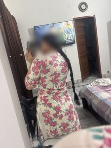 Floral Print Button-Up kurta