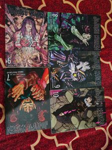 Jjk Jujutsu Kaisen Manga Volumes 6-10 (99/vol) .