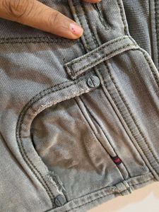 Cantabil Gray Denim Jeans