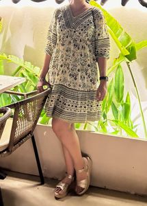 Boho Print Dress