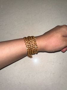 Elegant Gold Chain Link Bracelet