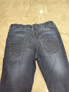 DJ&amp;C Slim Fit Blue Jeans for Girls