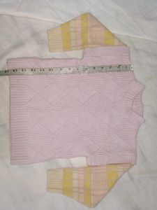 Pastel Lilac Diamond Knit Sweater 💜