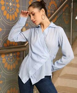 Stylish Striped Button-Up Shirt