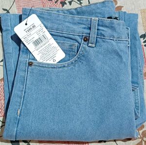 Light Wash Wide Leg Jeans