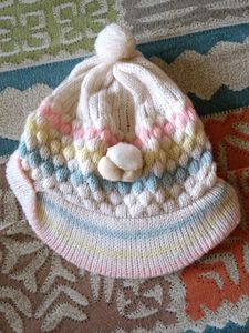 White Cap For Babies