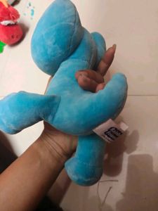 Cute Blue Stuffed Animal Toy