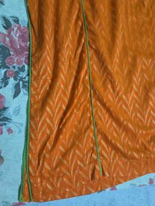 Orange Kurta
