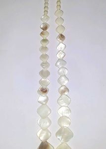 🤍 Handcrafted Rare Mother-of-Pearl Statement Neck
