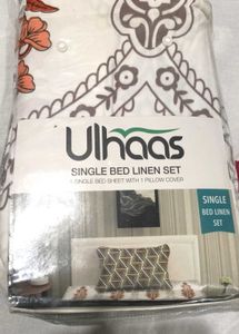 Single Bed Linen Set O Tc Flat Sheet