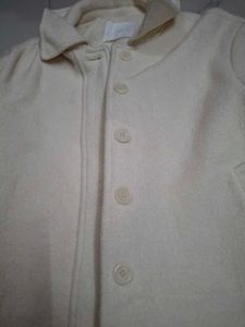 korean Cropped Wool Blend Jacket