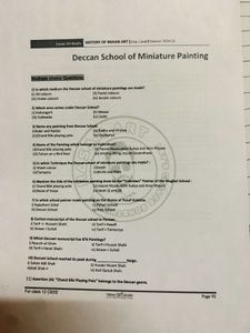 History of Indian Art Notes &amp; Question Bank