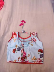 Floral Print lengha and choli