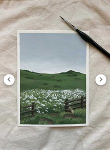 A4 Or A5 Size Painting
