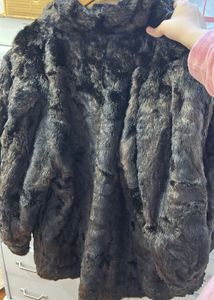 Classy Brown Fur Coat 🧥