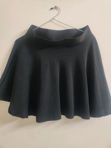 Black Short Skater Skirt