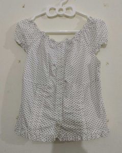 Chic Polka Dot Top