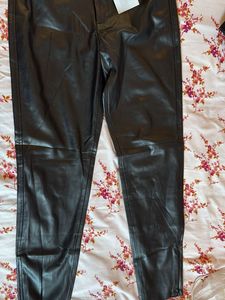 Zara Faux Leather Skinny Pants