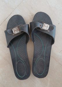 Fuzzy Smile Slippers