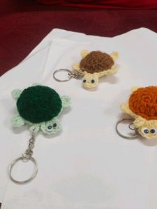 Handmade Crochet 🐢 Keychain