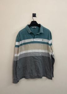 Men's Striped Polo Shirt