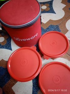 Oliveware Steel Tiffin Box at 300