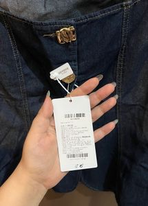 Denim Square Neck Sleeveless Top