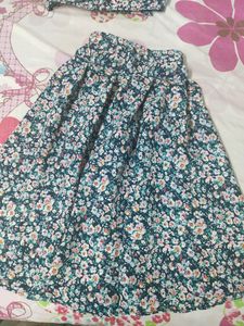 Baby Girl Long Skirt With Ajustable Top...