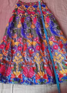 Vibrant Embroidered Lehenga Choli Set