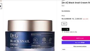 2 x 50ml Dr. G Snail Mucin – Empty