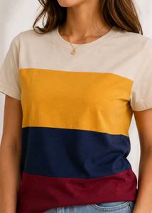 Max Colorblock Casual T-Shirt