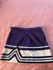 Purple & White Skirt