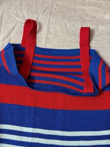 Striped Sleeveless Dress