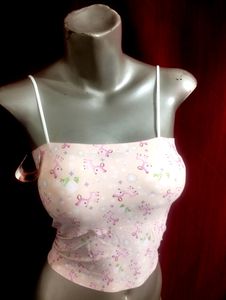 125 Round Elastic Strap Camisoles