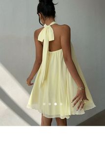 Savana by Urbanic Yellow Gown
